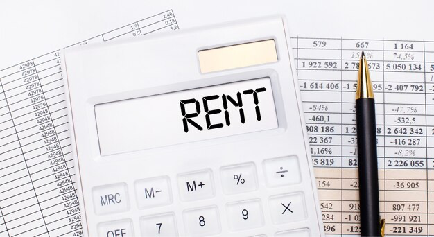 Calculator with the word annuity on accounting documents